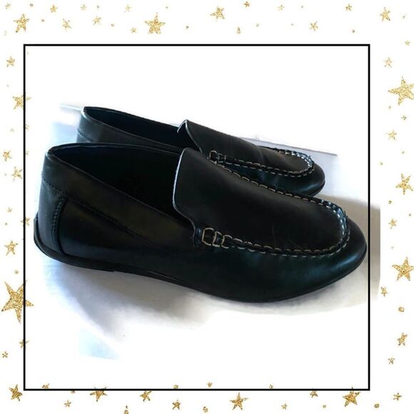 Steve Madden Black BCompton Boys Loafers 7 - Picture 2 of 6